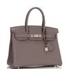 Hermès Birkin 30 Etain Togo PHW