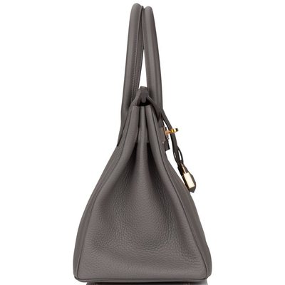 Hermès Birkin 30 Etain Togo RGHW