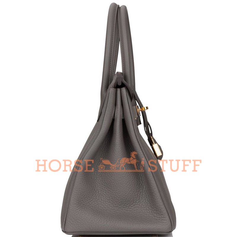 Hermès Birkin 30 Etain Togo RGHW