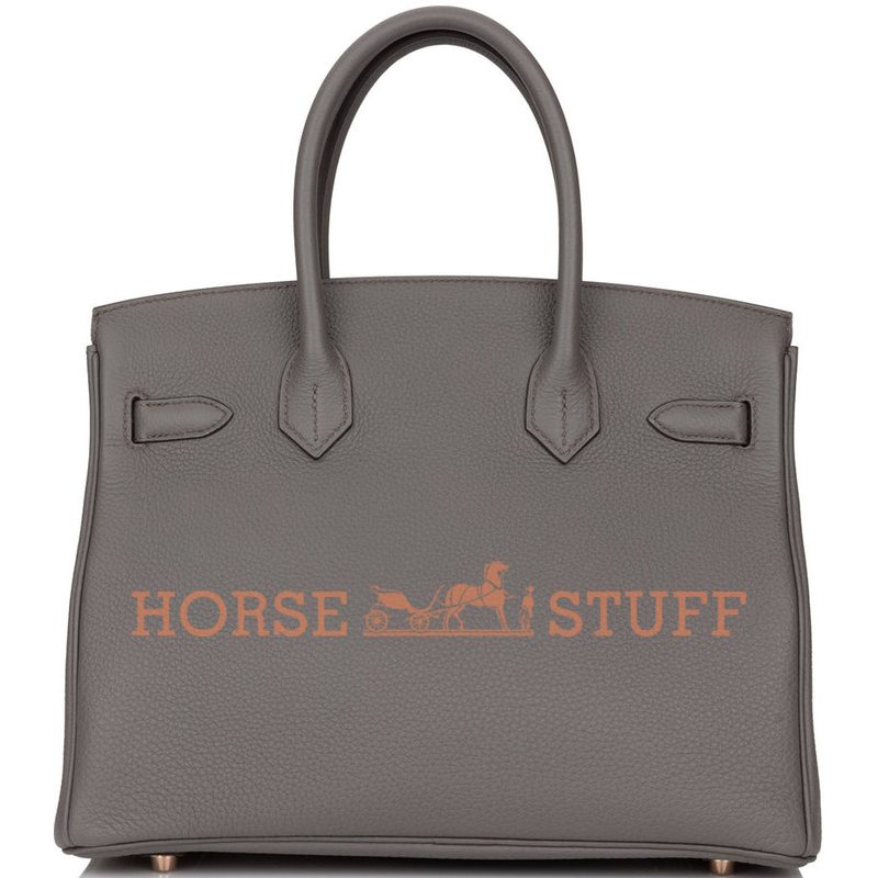 Hermès Birkin 30 Etain Togo RGHW