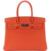 Hermès Birkin 30 Blue Pale Clemence GHW