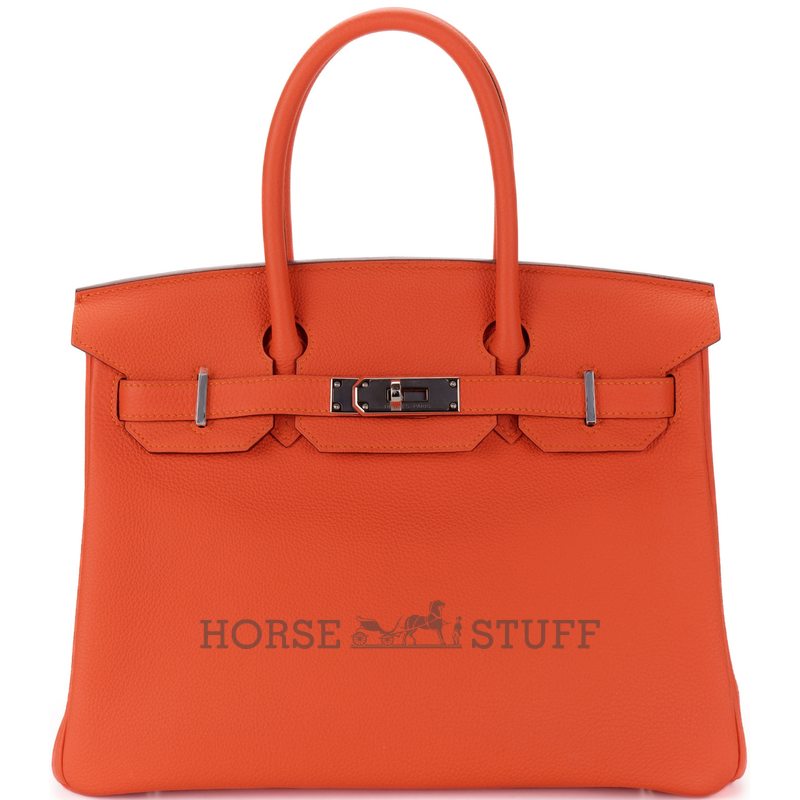 Hermès Birkin 30 Blue Pale Clemence GHW