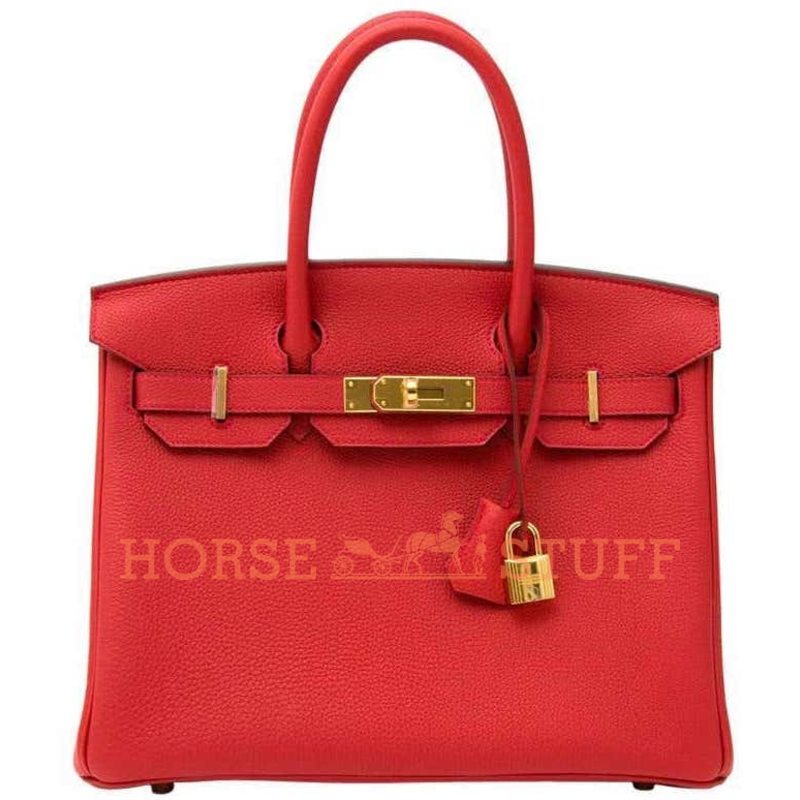 Hermès Birkin 30 Geranium Togo GHW