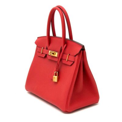 Hermès Birkin 30 Geranium Togo GHW
