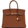 Hermès Birkin 30 Gold Togo BGHW