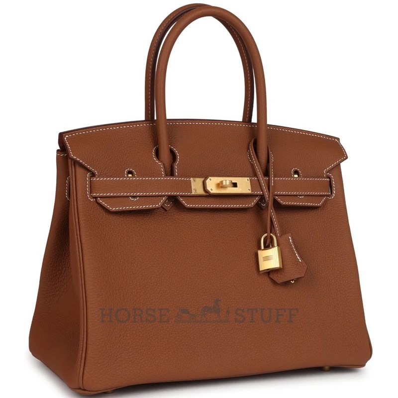Hermès Birkin 30 Gold Togo BGHW