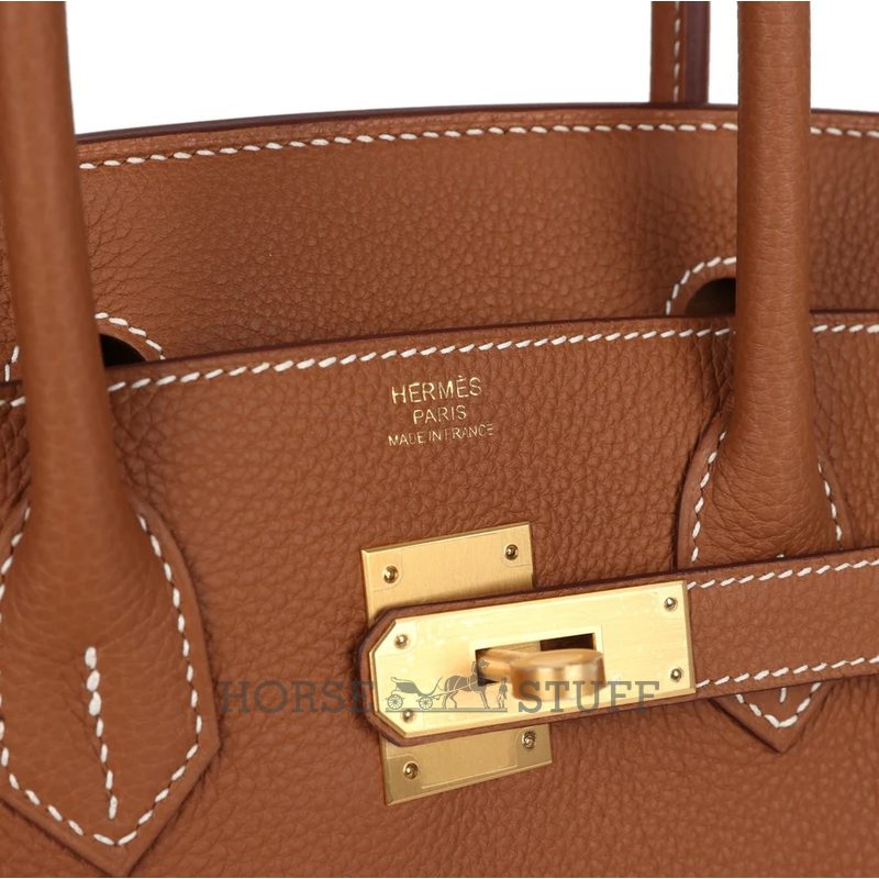 Hermès Birkin 30 Gold Togo BGHW