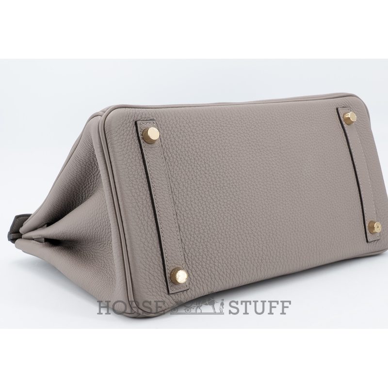 Hermès Birkin 30 Gris Asphalt Togo GHW