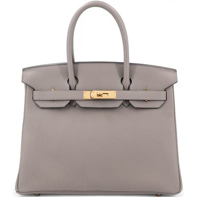 Hermès Birkin 30 Gris Asphalt Togo GHW