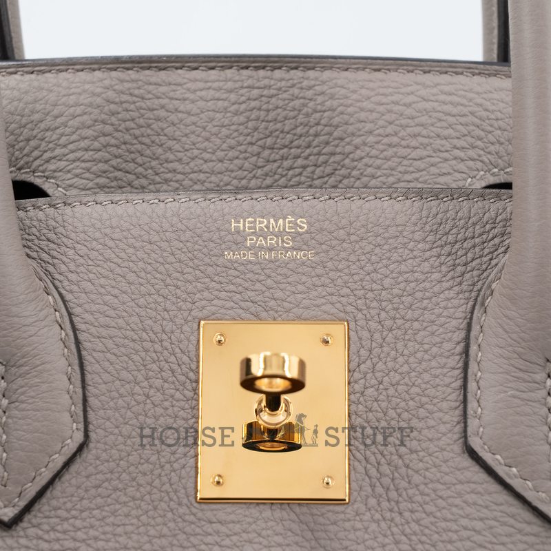 Hermès Birkin 30 Gris Asphalt Togo GHW