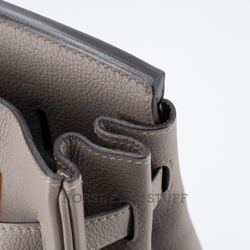 Hermès Birkin 30 Gris Asphalt Togo GHW