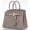 Hermès Birkin 30 Gris Asphalt Togo PHW