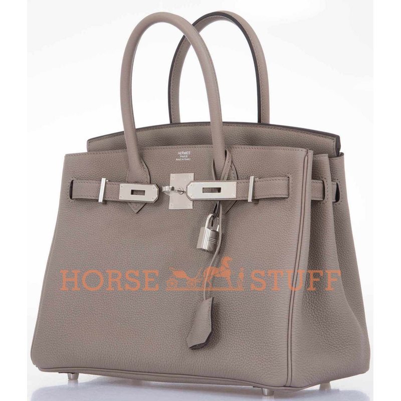 Hermès Birkin 30 Gris Asphalt Togo PHW