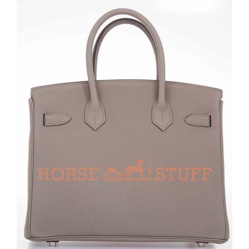 Hermès Birkin 30 Gris Asphalt Togo PHW