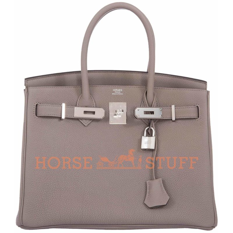 Hermès Birkin 30 Gris Asphalt Togo PHW