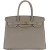 Hermès Birkin 30 Blue Pale Clemence GHW