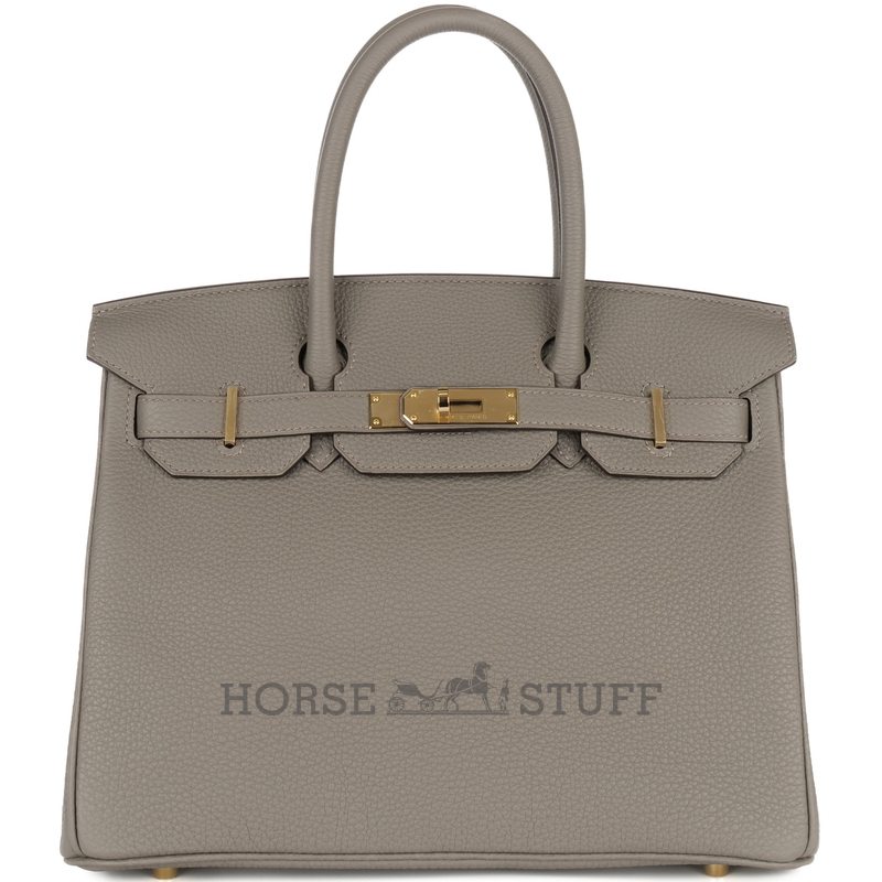 Hermès Birkin 30 Blue Pale Clemence GHW