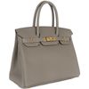 Hermès Birkin 30 Blue Pale Clemence GHW
