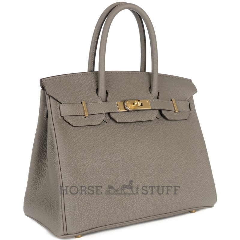 Hermès Birkin 30 Blue Pale Clemence GHW
