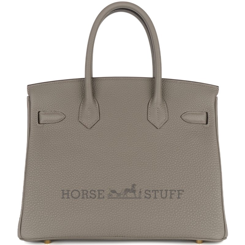 Hermès Birkin 30 Blue Pale Clemence GHW