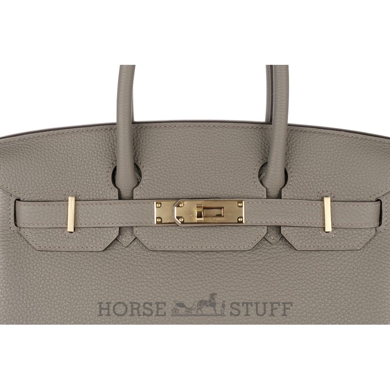 Hermès Birkin 30 Blue Pale Clemence GHW