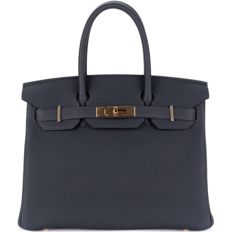 Hermès Birkin 30 Blue Pale Clemence GHW