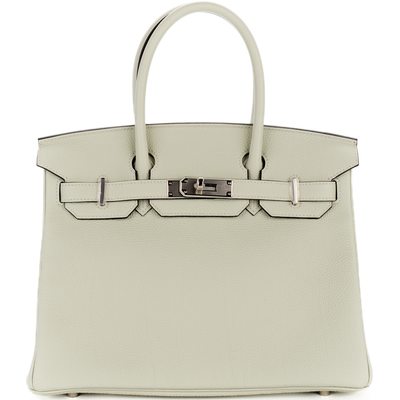 Hermès Birkin 30 Gris Neve Togo PHW