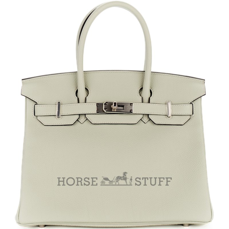 Hermès Birkin 30 Blue Pale Clemence GHW