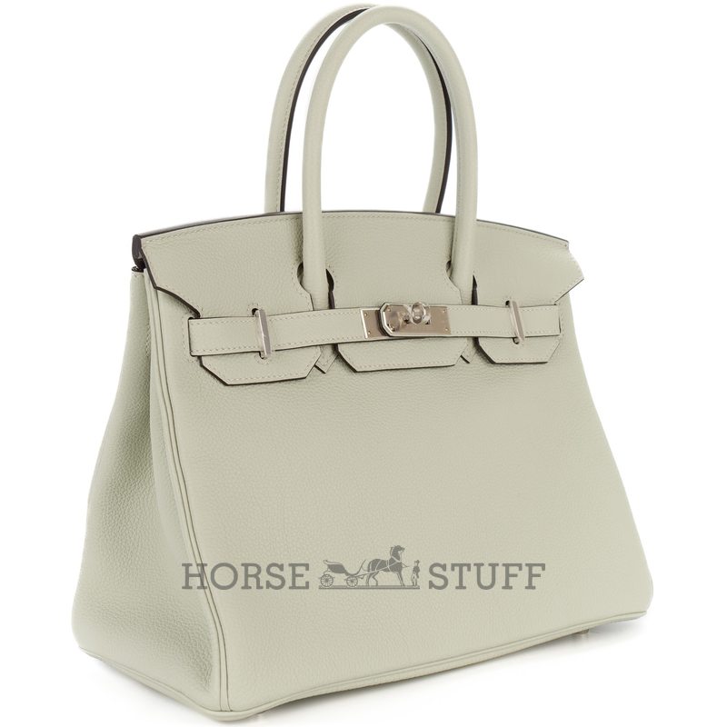 Hermès Birkin 30 Blue Pale Clemence GHW