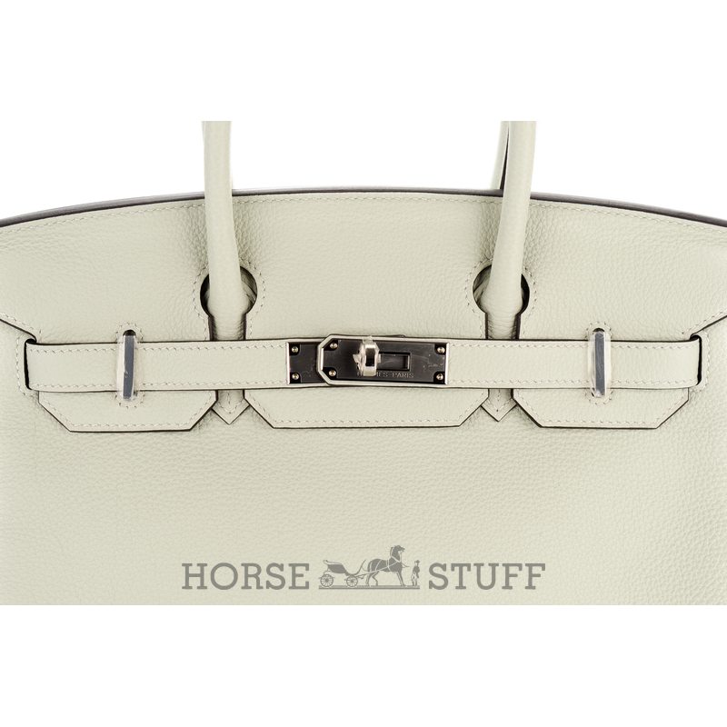 Hermès Birkin 30 Blue Pale Clemence GHW