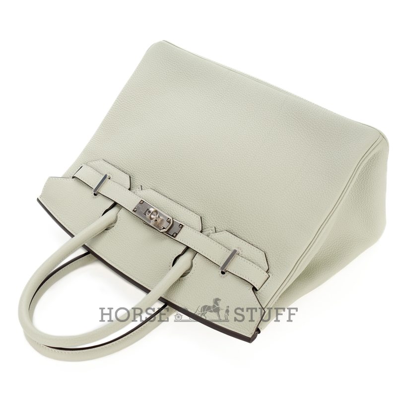 Hermès Birkin 30 Blue Pale Clemence GHW