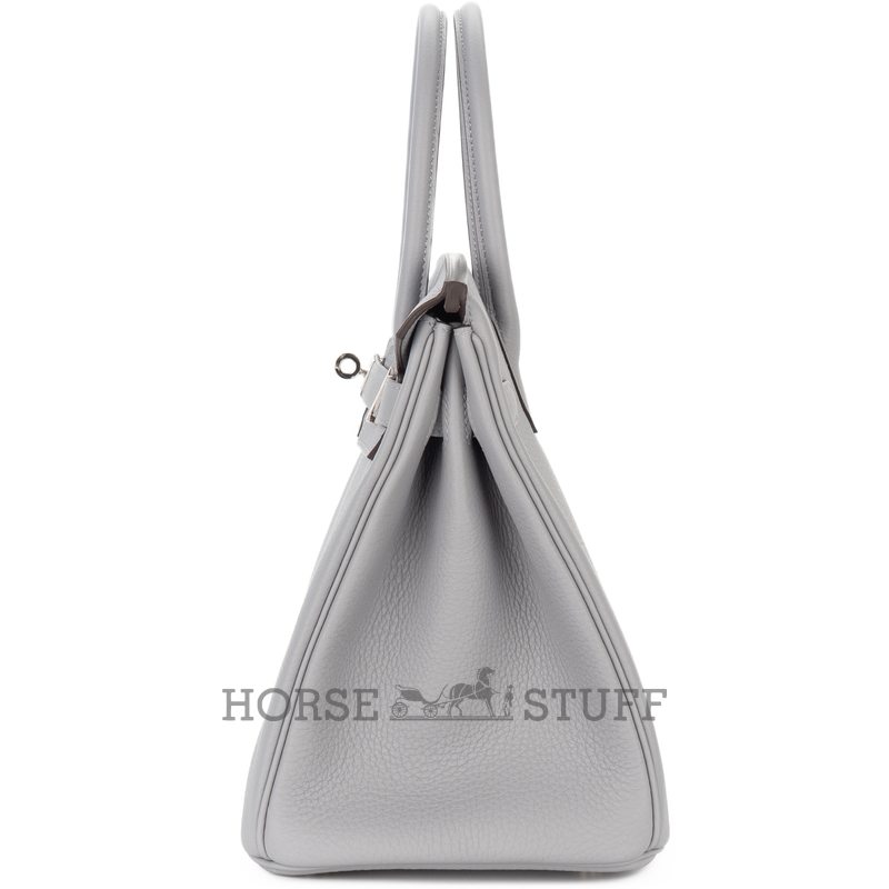 Hermès Birkin 30 Blue Pale Clemence GHW