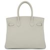 Hermès Birkin 30 Gris Perle Togo PHW