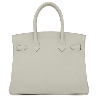 Hermès Birkin 30 Gris Perle Togo PHW
