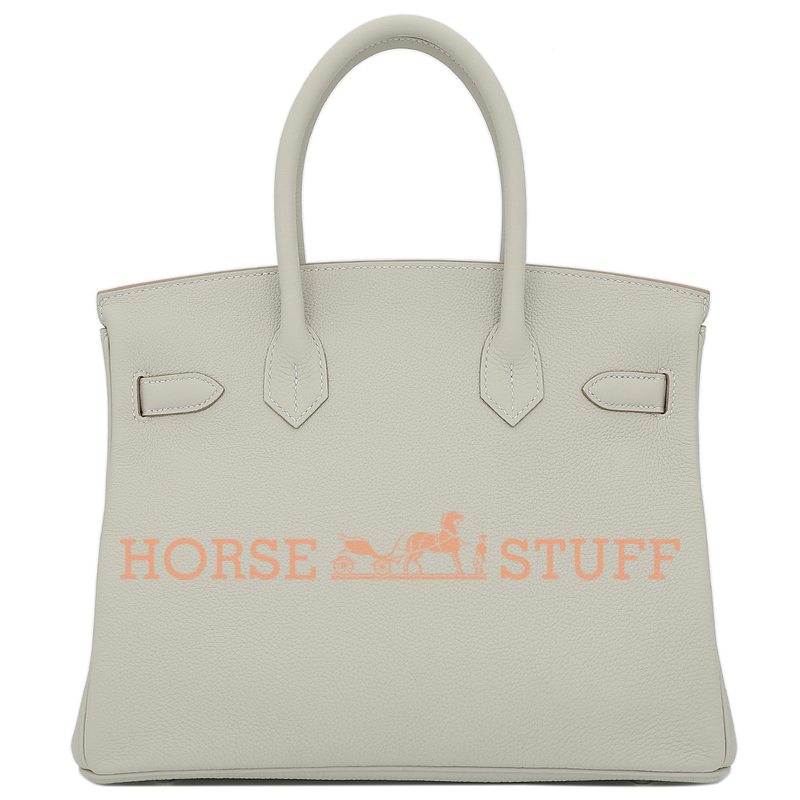 Hermès Birkin 30 Gris Perle Togo PHW