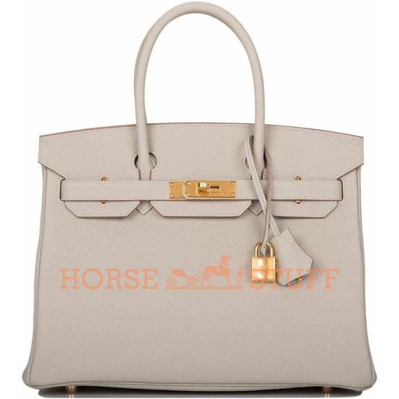 Hermès Birkin 30 Gris Perle Togo GHW