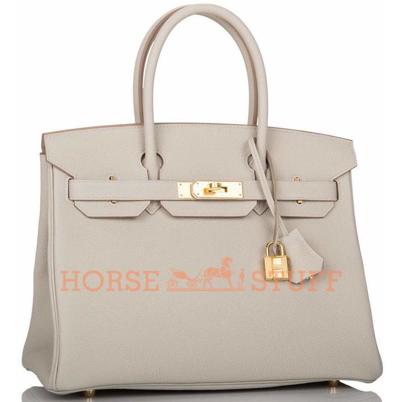 Hermès Birkin 30 Gris Perle Togo GHW