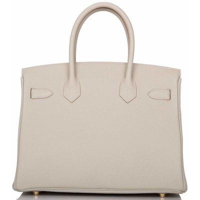 Hermès Birkin 30 Gris Perle Togo GHW
