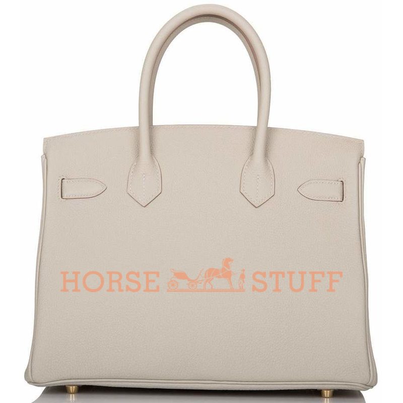 Hermès Birkin 30 Gris Perle Togo GHW