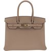 Hermès Birkin 30 Gris Tourterelle Togo GHW