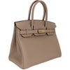 Hermès Birkin 30 Gris Tourterelle Togo GHW