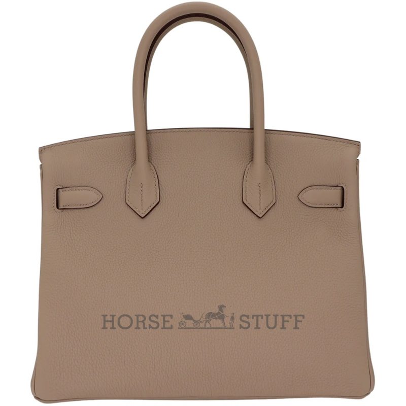 Hermès Birkin 30 Gris Tourterelle Togo GHW