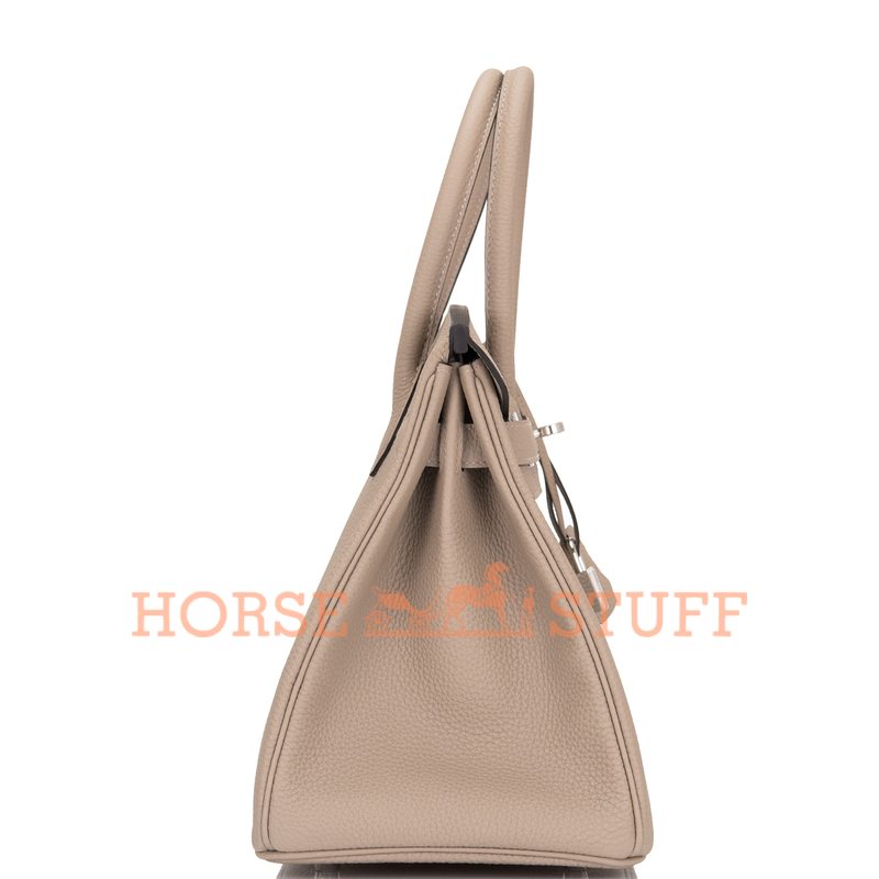 Hermès Birkin 30 Gris Tourterelle Togo PHW