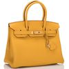 Hermès Birkin 30 Jaune Ambre Togo GHW