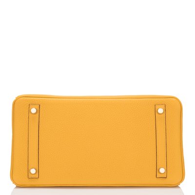 Hermès Birkin 30 Jaune Ambre Togo GHW