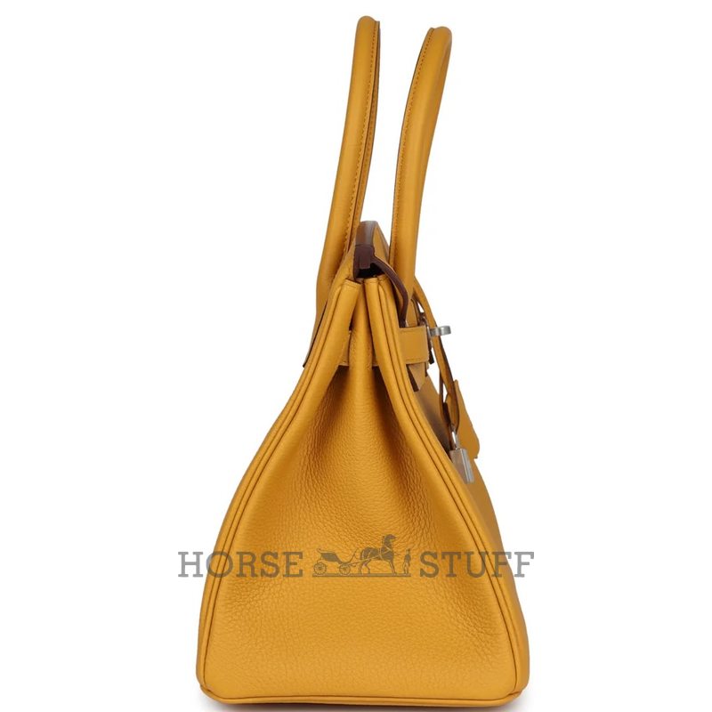 Hermès Birkin 30 Jaune Ambre Togo PHW