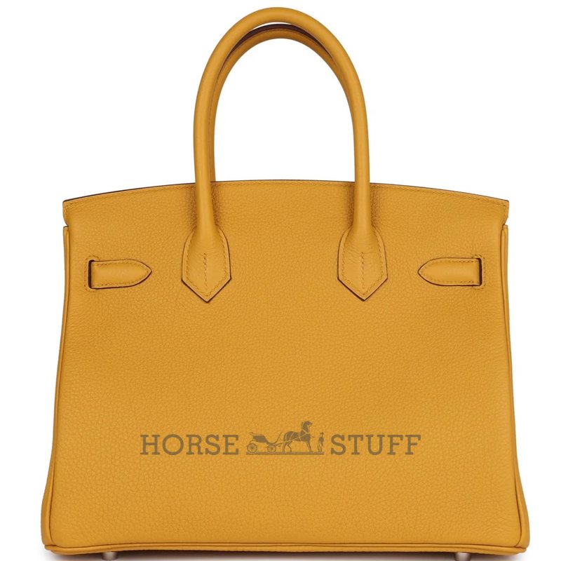 Hermès Birkin 30 Jaune Ambre Togo PHW