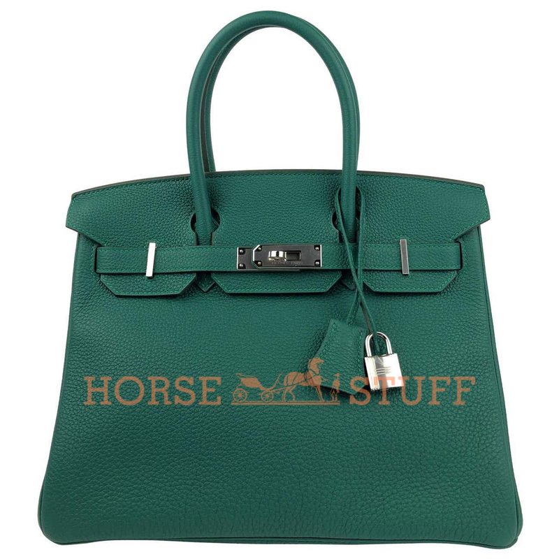 Hermès Birkin 30 Malachite Togo PHW