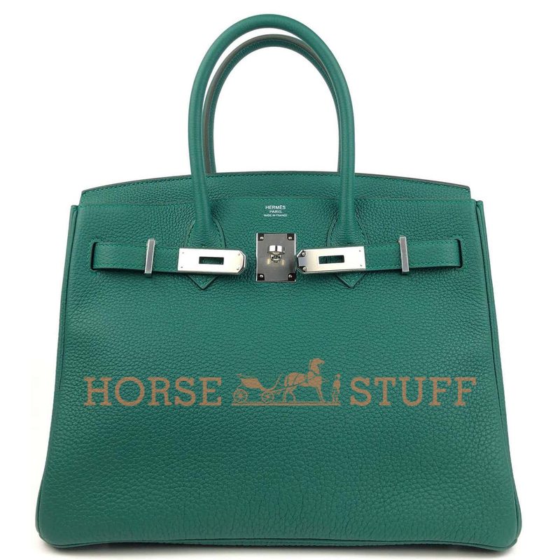 Hermès Birkin 30 Malachite Togo PHW