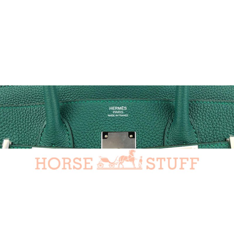 Hermès Birkin 30 Malachite Togo PHW